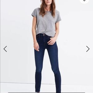 Madewell High Rise Curvy Skinny jeans